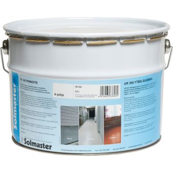 Põranda-ja seinavärv Solmaster UR300 9 l, valge