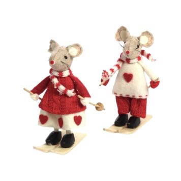 Jõulukaunistus Hiir 11 cm