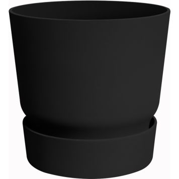 Õuepott Elho Greenville Ø 20 cm, must