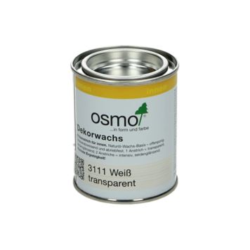 Tooniv õlivaha läbipaistev Osmo 3111 Valge