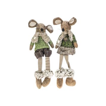 Jõulukaunistus Hiir 42 cm