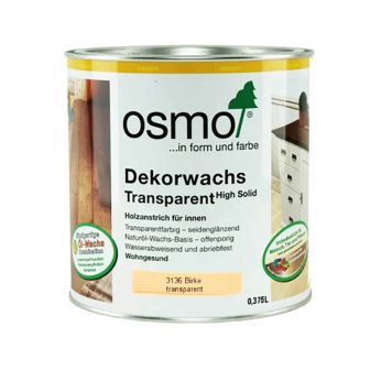 Tooniv õlivaha läbipaistev Osmo 3136 kask 0,375 l