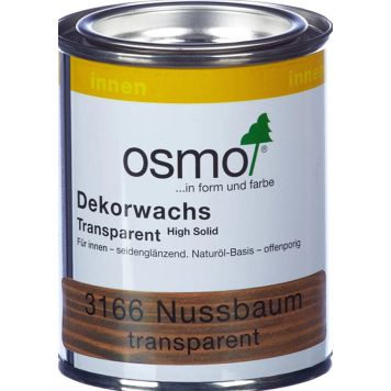 Tooniv õlivaha läbipaistev Osmo 3166 Pähkel