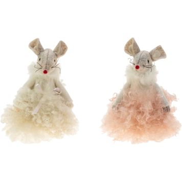 Jõulukaunistus Hiir valik 9 cm