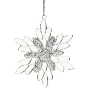 Jõulukaunistus Lumehelves 9 cm