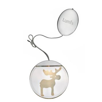 Aknakaunistus Krinner Lumix Hirv Ø 10 cm