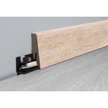 Põrandaliist Logoclic K58C Element Flex Tamm Elbrusa 18 x 58 x 2600 mm