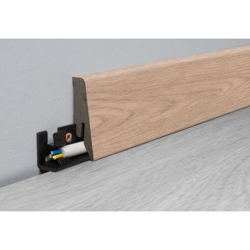 Põrandaliist Logoclic K58C Element Flex Tamm Baltia 18 x 58 x 2600 mm