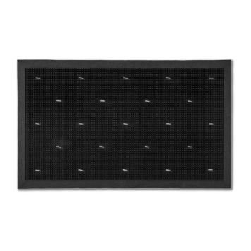 Uksematt Astra Border Pin 45 x 75 cm, must