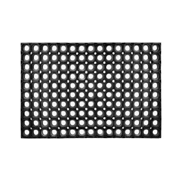 Uksematt Astra Quadro 80 x 120 cm, must