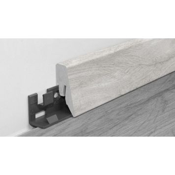 Põrandaliist Logoclic K40 C tamm steen MDF 19 x 40 x 2600 mm