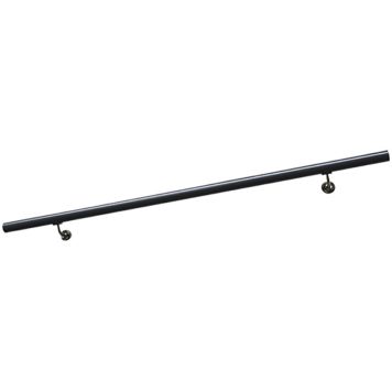 Käsipuu komplekt H25 antratsiit Ø 42 mm x 1500 mm