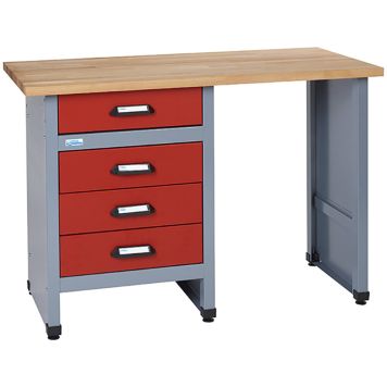 Töölaud Küpper 120 cm sahtlitega