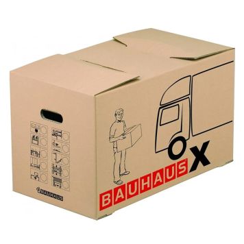 Pappkast BAUHAUS X 62,5 x 34,5 x 38 cm