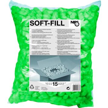 Vahtplastist pakkegraanulid Nips Soft