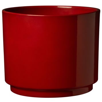 Ümbrispott Soendgen Oslo Seventies Ø 13 cm, punane