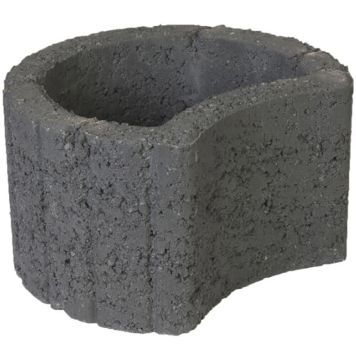 Peenrakivi väike 35 x 28 x 20 cm, antratsiit