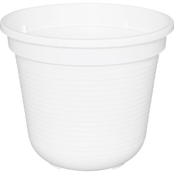Lillepott Standard Ø 18 cm, valge