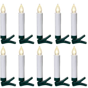 LED-kuuseküünlad Eglo 10 tk/pakis