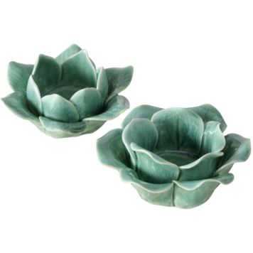 Teeküünlaalus Lill valik 11 cm, tumeroheline
