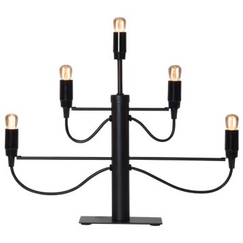 Küünlajalg Eglo Milano 5-osaline must