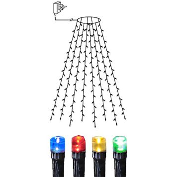 Valgusvõrk Eglo värviline 160 x LED 200 cm IP44