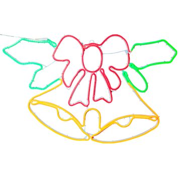 Siluett Eglo Jõulukell  680 x LED 85 x 54 cm IP44