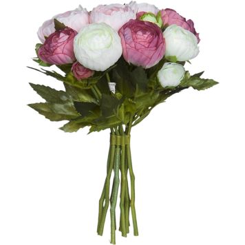 Kunstlill aasia tulika kimp roosa