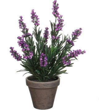 Kunstlill Lavendel 33 cm