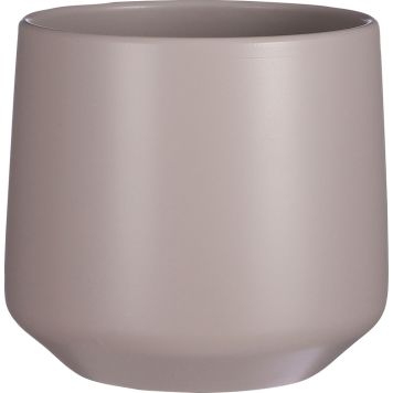 Ümbrispott Amber 23,8 x 21 cm, taupe