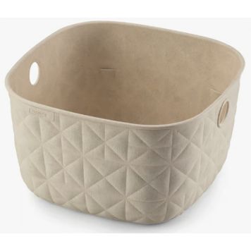 Korv Softex 19,4 x 19,4 cm, kreem