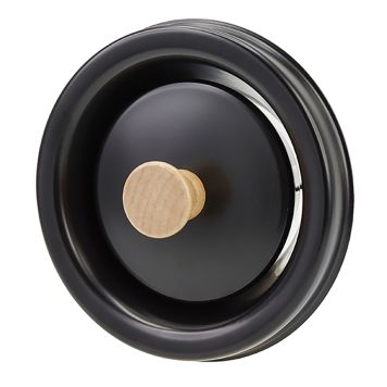 Ventilatsiooni plafoon Harju Ø 100 mm matt must