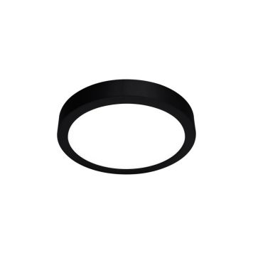 LED-paneelvalgusti Harju must Ø 14 cm