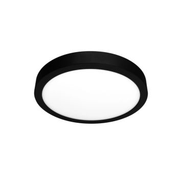 LED-paneelvalgusti Harju must Ø 16,3 cm