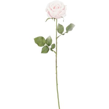 Kunstlill roos 64 cm, roosa