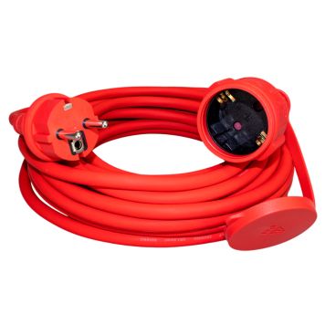 Pikendusjuhe Harju 1-os 5 m IP44 punane 500 cm