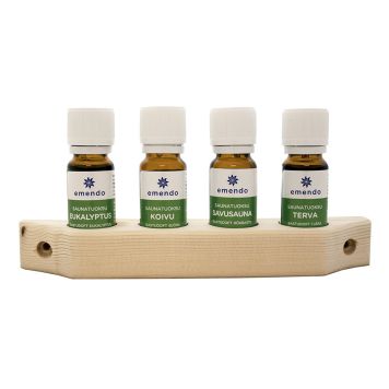 Saunaaroomid Emendo puidust alusel 4 x 10 ml
