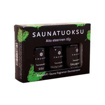 Saunaaroomide komplekt Emendo 3 x 10 ml