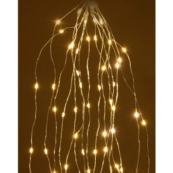 Valgussari Cascade hõbedane 8 x 5 LED IP20