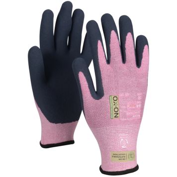 Töökindad OX-ON Recycle Junior 16000 4-6 aastastele Helepunane