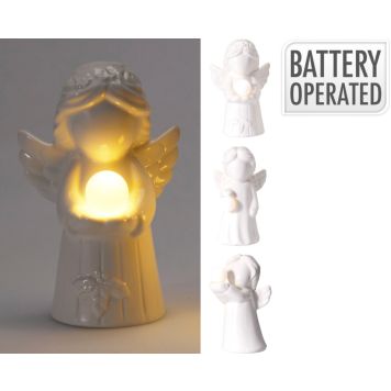 Jõulukaunistus ingel valik 11 cm LED