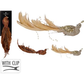 Jõulukaunistus lind valik 38 cm