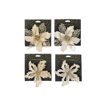 Jõulukaunistus lill valik 16 cm