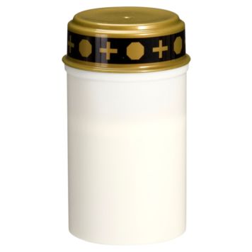 LED-hauaküünal 6,5 x 12 cm, valge