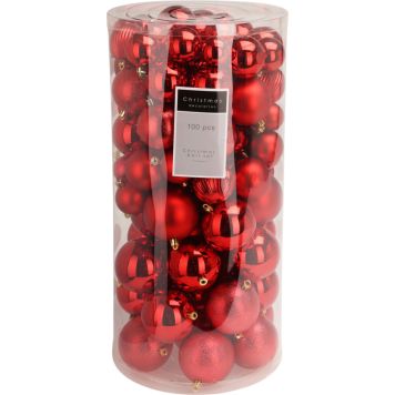 Kuuseehete valik 100 tk/pk, punane