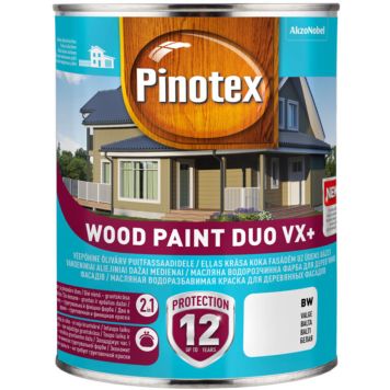 Pinotex Wood Paint Duo VX+ BW 2,5 l, valge