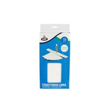 Staatiline lapp Aino 10 tk/pk, valge