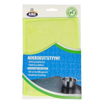 Mikrokiudlapp Aino 14 x 20 cm, roheline