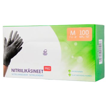 Nitriilkindad M 100 tk/pk