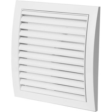 Ventilatsioonirest Europlast valge 190 x 190 mm